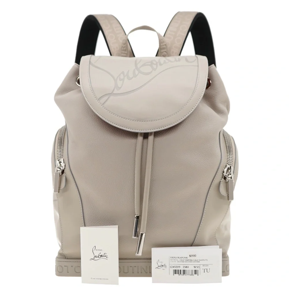 Christian Louboutin Explorafunk Backpack Leather New